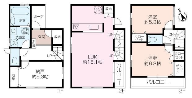 港北区新吉田東3丁目中古戸建の画像