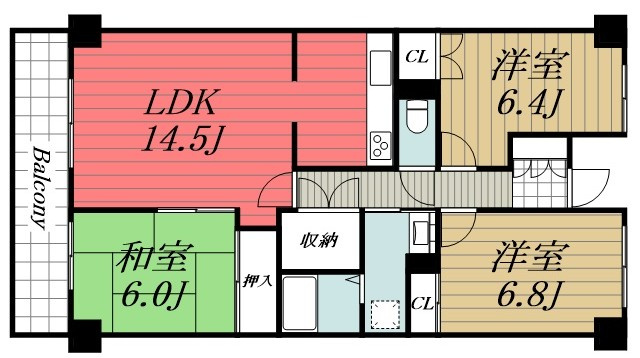 【間取り】 | PLENDY千葉みなと