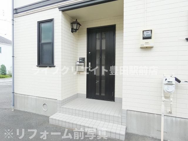 エクレールふれあい・レジデンスふれあいのエントランス