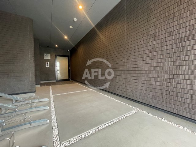 リアコート北田辺のエントランス|リアコート北田辺　エントランス