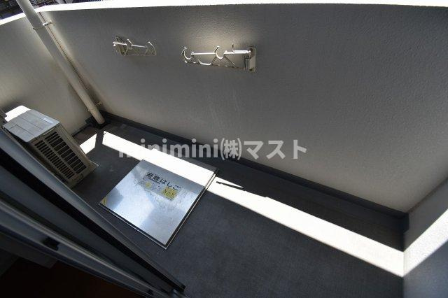 レジュールアッシュ梅田AXIAのバルコニー