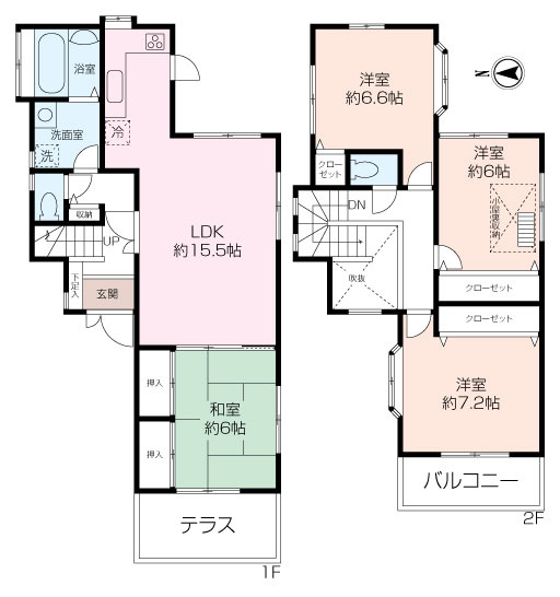 神奈川区三枚町中古戸建の画像