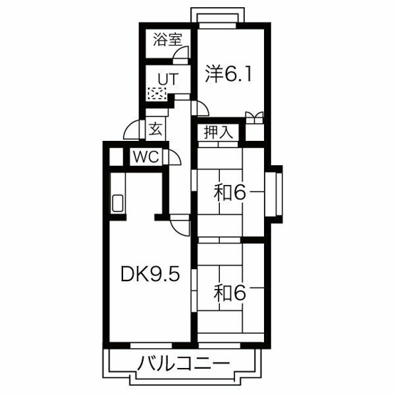 【間取り】 | フローレス鹿山