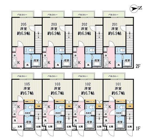 Venus Village小川の間取り