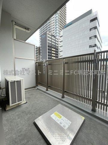アーバネックス梅田中崎町のバルコニー