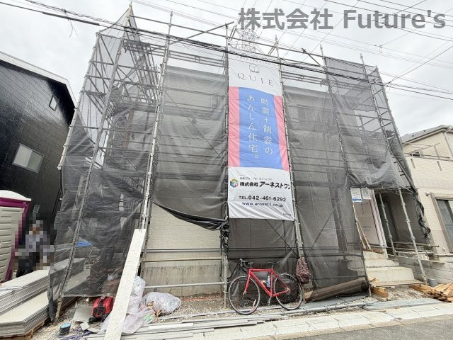 三郷市戸ケ崎1丁目　新築戸建　全1棟の外観|現地の写真になります。