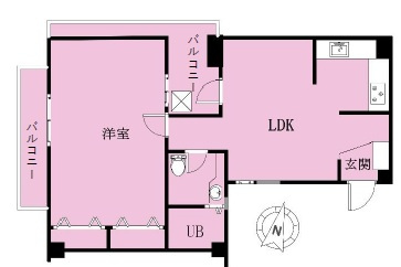 ル・グラシエル　レゼール四谷（旧：坂町ビル）の間取り