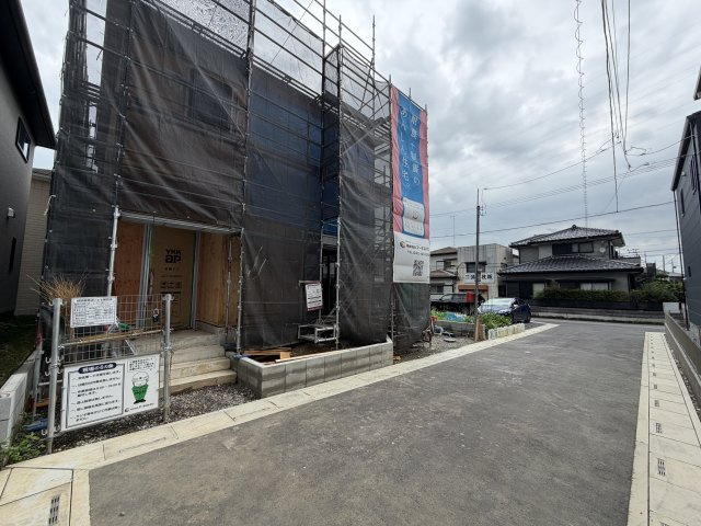 【前面道路含む現地写真】 | 幸手市中　CRADLE GARDEN　新築戸建　全1棟　1号棟 | 7/18撮影