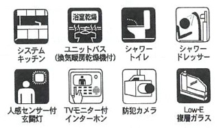 【その他】 | 中央区光が丘3丁目  2号棟 第13 | 設備・仕様