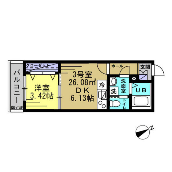 【間取り】 | シャルム都賀