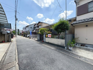 【前面道路含む現地写真】 | 解体更地渡し　約６０坪の売土地