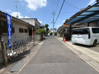 【前面道路含む現地写真】 | 解体更地渡し　約６０坪の売土地