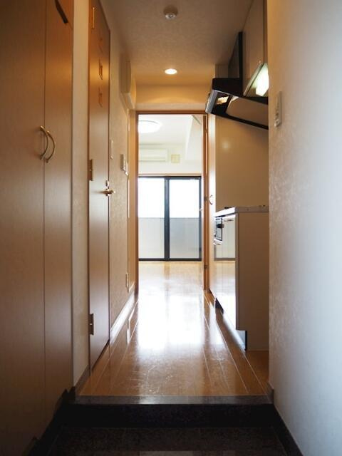 ルーブル白金高輪弐番館の玄関|落ち着いた玄関です
