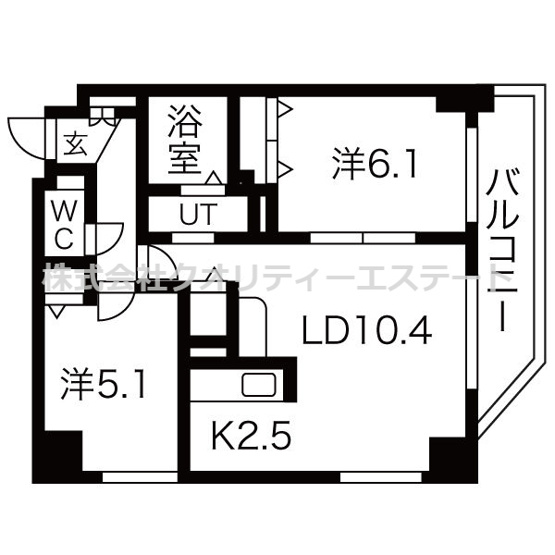 【間取り】 | ミラベルパーク宮の森