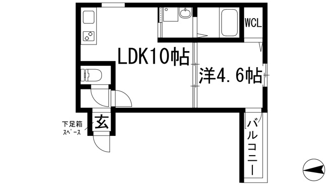【間取り】 | フジパレス甲東園2