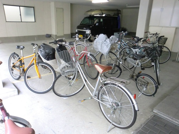 大阪市淀川区新高５丁目の賃貸マンションのその他共用部分|駐輪場
