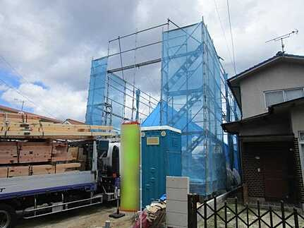 広島市安佐南区山本５丁目 の前面道路含む現地写真
