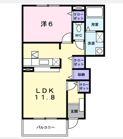 ヴィオラⅡの間取り
