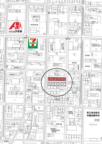 分譲地　須賀3丁目　3号地の地図