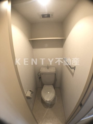 【トイレ】 | アイリス壱番館 | ゆったりとした空間のトイレです