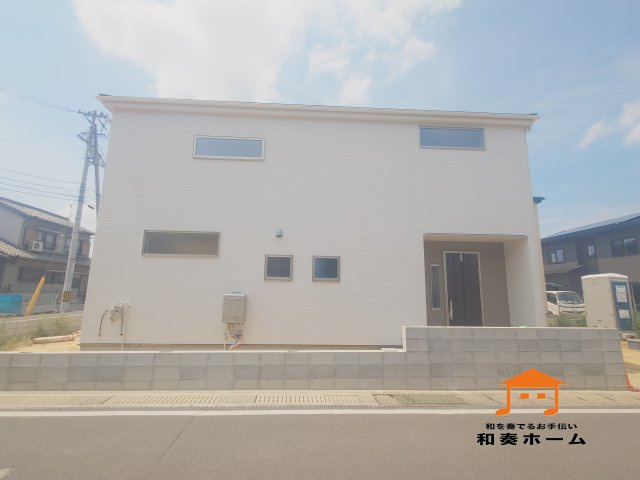 リーブルガーデン高松市仏生山町第七◇2026年度補助金対象の長期優良住宅です！の完成予想図|３号棟
明るく清潔感があり、上品で高級感も出しやすい白い外壁のお家です(^^♪さらに紫外線を吸収しにくく色あせしにくいです！