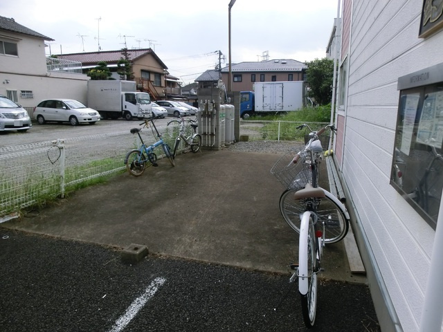 サンテラス奥戸のその他共用部分|駐輪スペース。