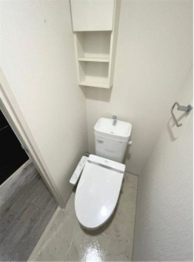 名古屋市中村区中村町９丁目の賃貸マンションのトイレ
