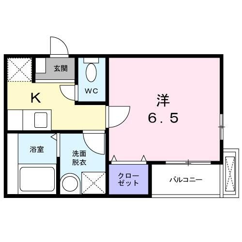 パール　メゾンの間取り