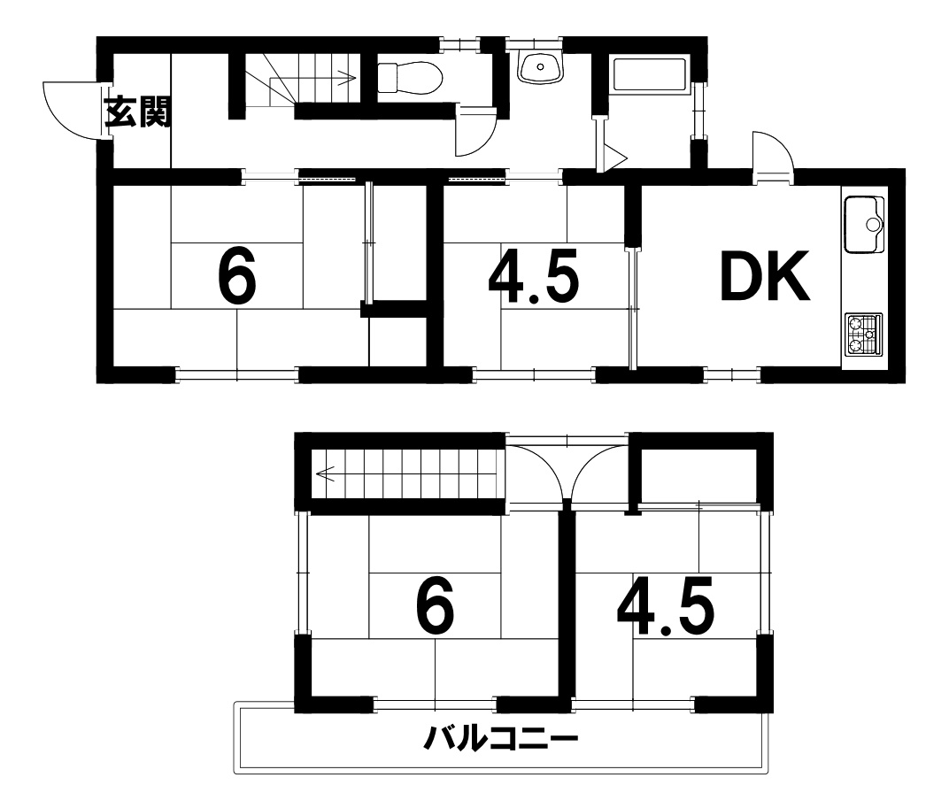 宇都宮市滝の原３丁目1330-7の間取り