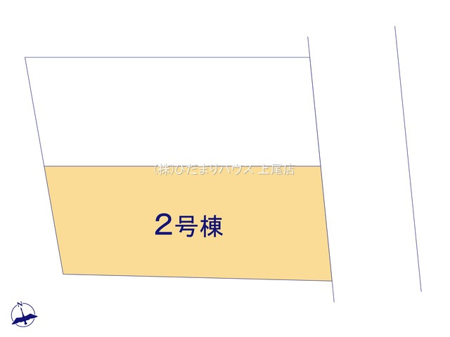 上尾市泉台8期　新築戸建　GRACE02の区画図