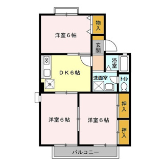 【間取り】 | セジュール五井Ｃ