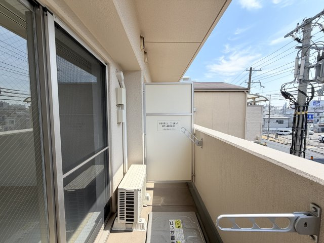 エル・セレーノ石屋川のバルコニー