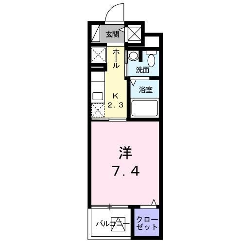 メゾンド・ファベルの間取り