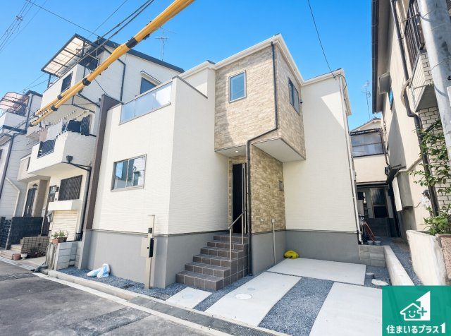 ■豊中市夕日丘　第1期　新築一戸建ての外観|安心の10年保証！外観を美しく保ち、雨水で汚れを落とします！気になることがありましたら、お気軽にお問い合わせください！