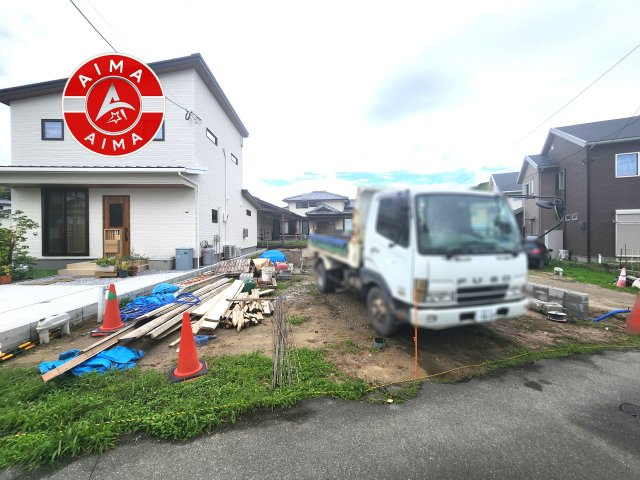糟屋郡宇美町貴船2丁目第8-1棟（1号棟）の外観|デザイン性のある外観です。