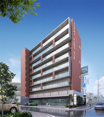 【外観パース】 |  ALPHA PLUS BLD.