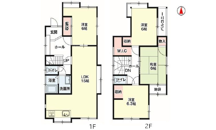 安佐南区長束西2丁目　の間取り
