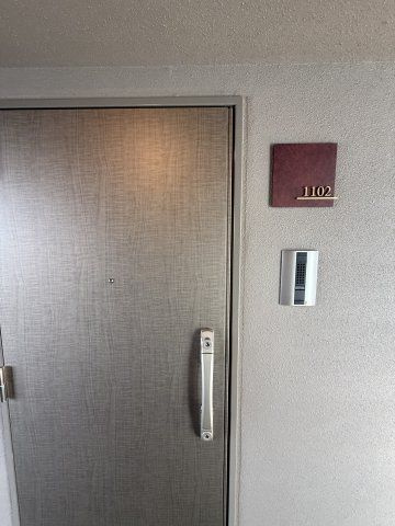 スプランディッド難波VII(セブン)の玄関