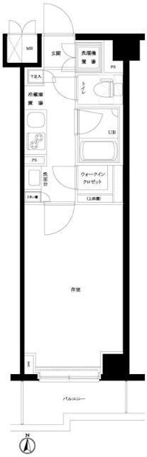 ルーブル亀戸天神前の間取り