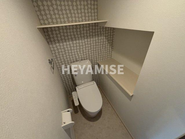 フロンティアききつⅢのトイレ|※室内画像は別号室のもの