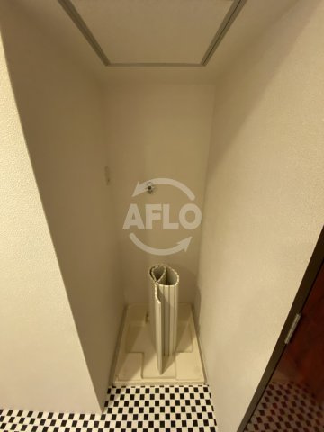 江戸堀アーバンライフの洗面所|江戸堀アーバンライフ　洗濯機置場