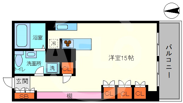 江戸堀アーバンライフの間取り|江戸堀アーバンライフ　間取り