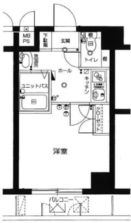 【間取り】 | カテリーナ千駄木 | 間取りです。