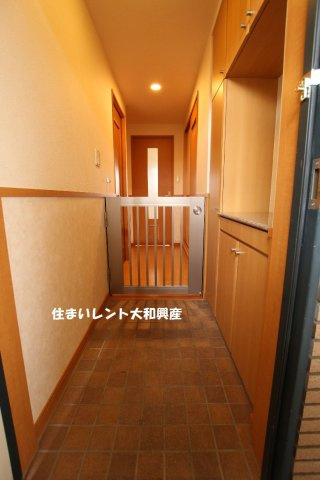 ソレイユ相模が丘の玄関