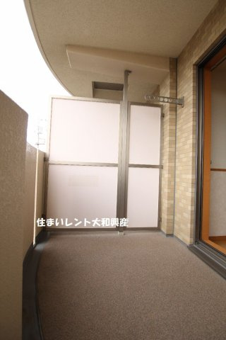 ソレイユ相模が丘のバルコニー