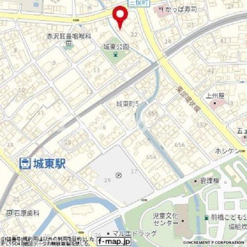 キュウブＥＸ三俣の地図|高崎、前橋のお部屋探しはエンドスケープまで！お客様の理想お聞かせ下さい♪