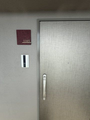 スプランディッド難波VII(セブン)の玄関