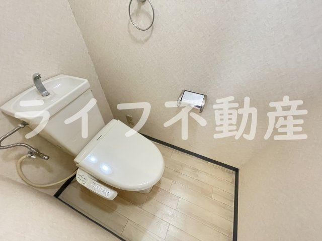 サンメゾンのトイレ|清潔感のあるトイレです