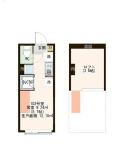 【間取り】 | ハーモニーテラス尾久駅前 | 間取りです。