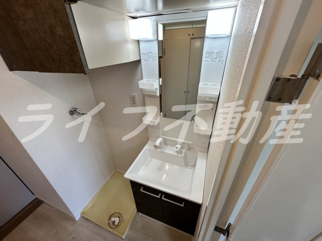 パークモダン高井田の独立洗面台|朝の身支度には欠かせない独立洗面化粧台